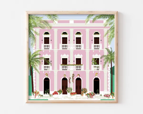 Puerto Rico Art Print, Boricua Latin Art