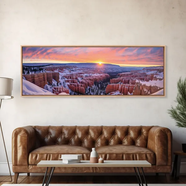 Bryce Canyon National Park Panoramic Art Print