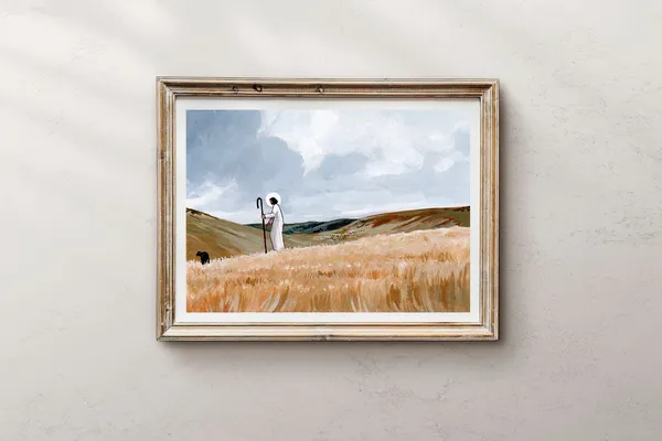 Leaving The 99 For The 1 Jesus Art Print