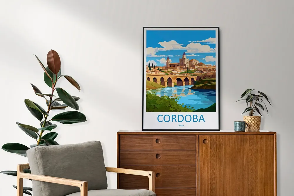 Cordoba Travel Poster, Spain Wall Decor - Image 2