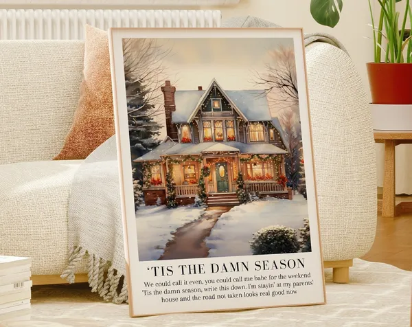 Tis The Damn Season Evermore Album Poster Art Print