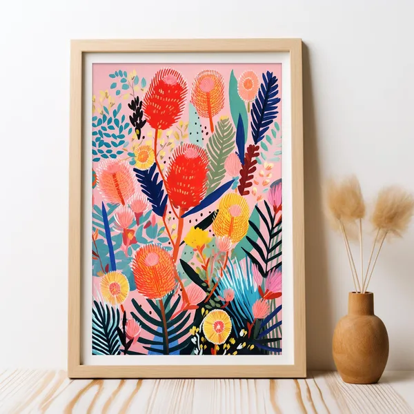 Australian Bottlebrush Wonderland Art Print