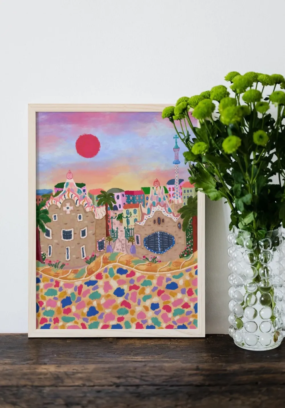 Barcelona Travel Poster, Spain Wall Art - Image 6