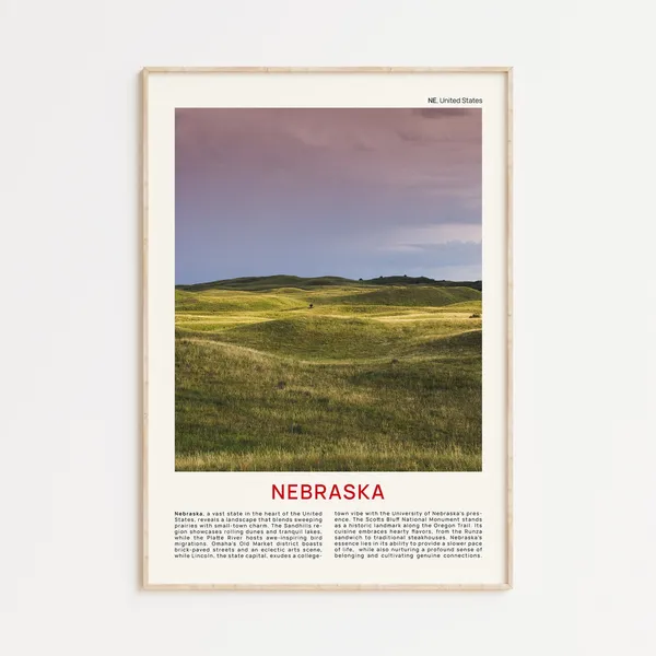 Nebraska Film Photo Wall Art Print