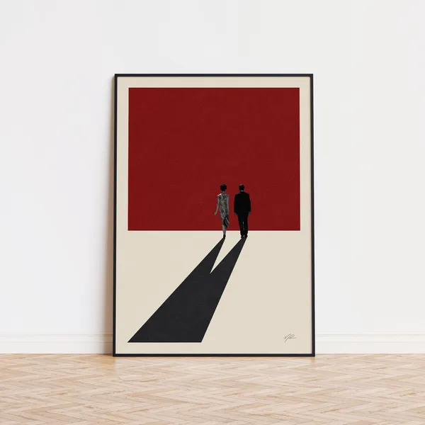 In The Mood For Love Inspired Poster, Retro Art Print