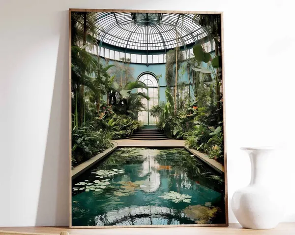 William Morris Vintage Botanical Gardens Art Print