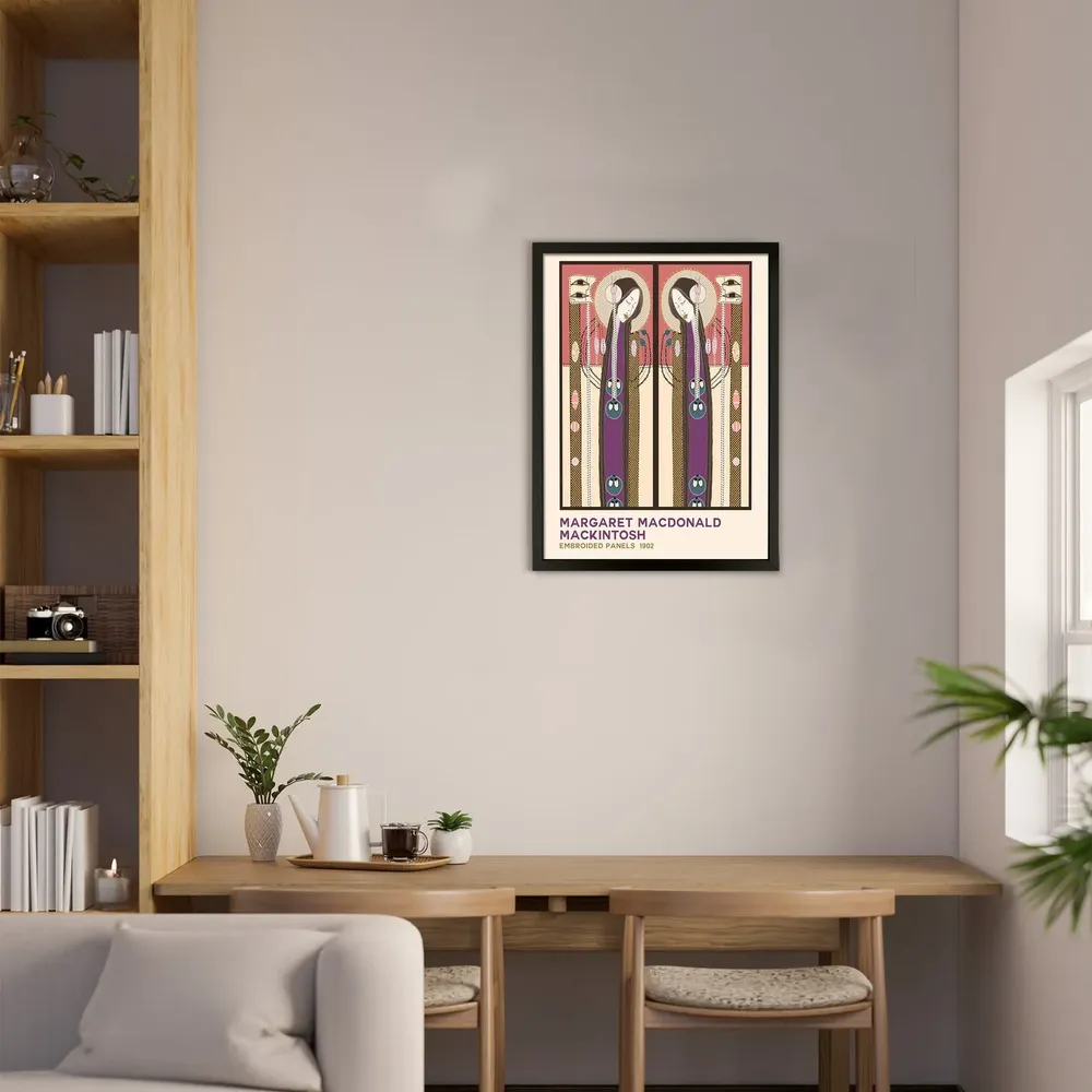 Glasgow Style Elegance, Margaret Macdonald Art Print - Image 2