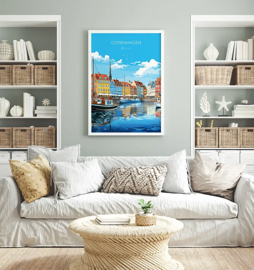 Copenhagen Gift Travel Poster - Image 4