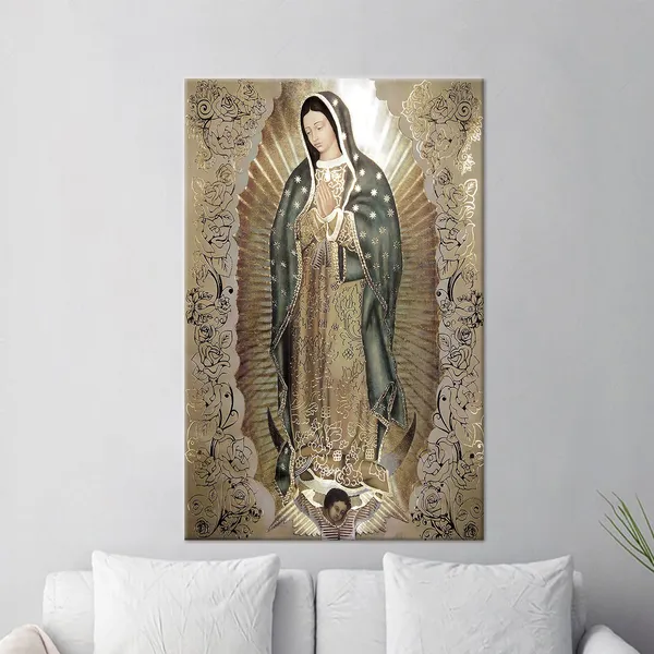Virgin Of Guadalupe Modern Catholic Art Print