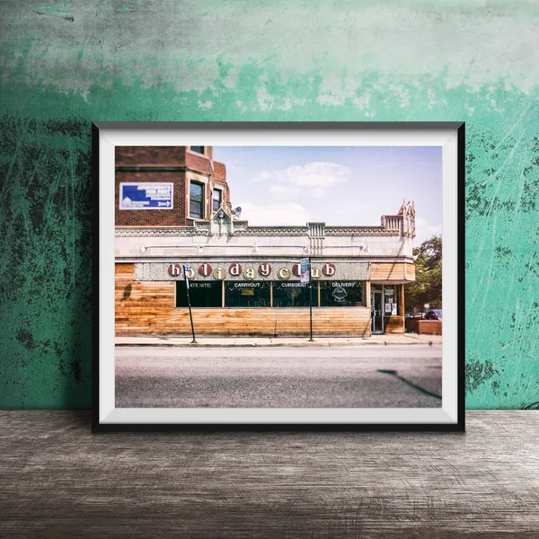 Holiday Club Chicago, Lakeview Uptown Art Print