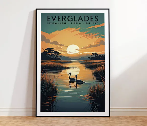 Everglades National Park At Home Wall Art Print