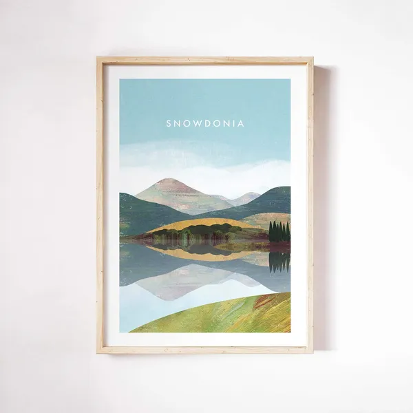 Snowdonia Wales Art Print by Henry Rivers