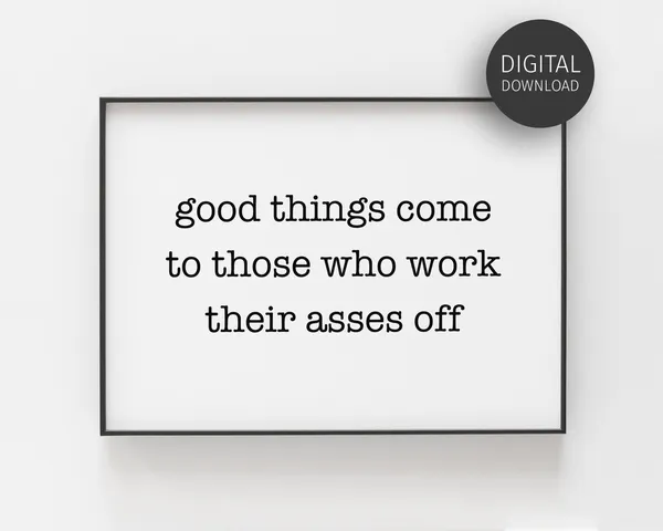 Motivational Entrepreneur Quote Classroom Art Print