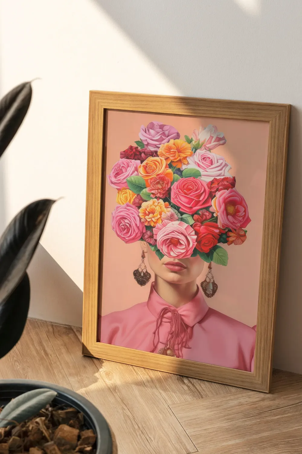 Frida Kahlo Pop Art Portrait Print - Image 2