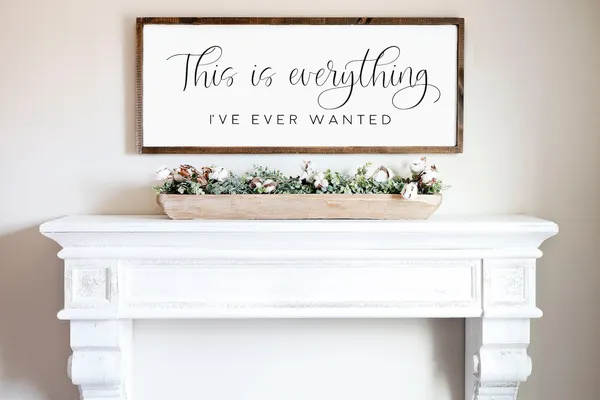 Family Is Everything Farmhouse Home Sign Art Print