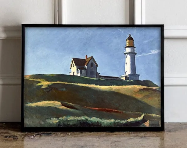 Edward Hopper Lighthouse Hill 1927 Art Print