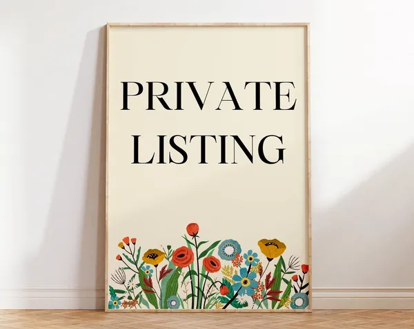 Private Listing Watercolor Illustration Art Print