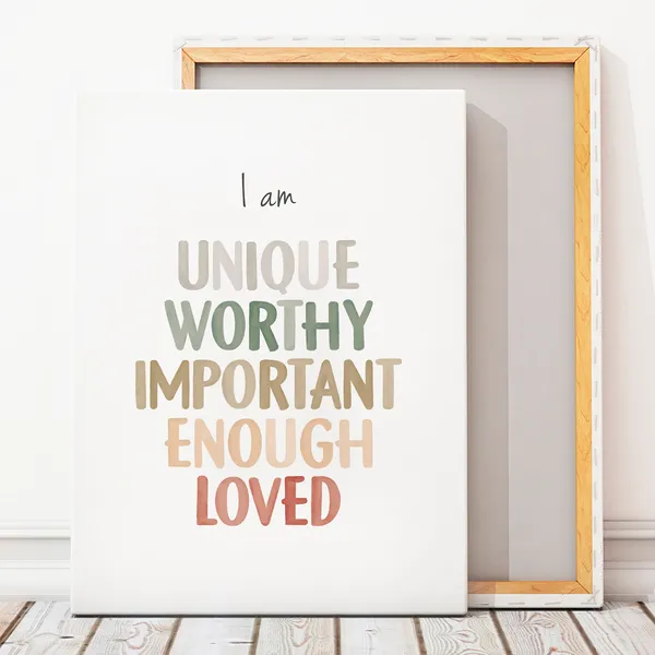 Affirmation Poster, Growth Mindset Classroom Decor