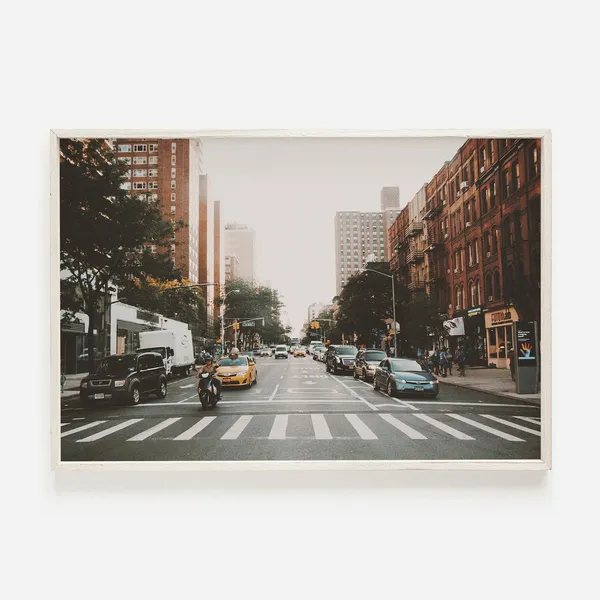New York City Street Photography Modern Art Print