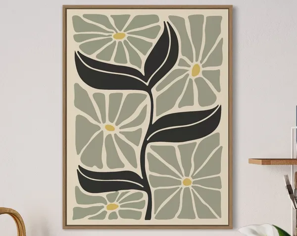 Botanical Sage Travel Poster
