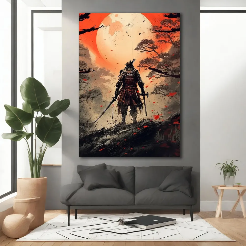 Samurai Painting, Japanese Art Print - Image 4