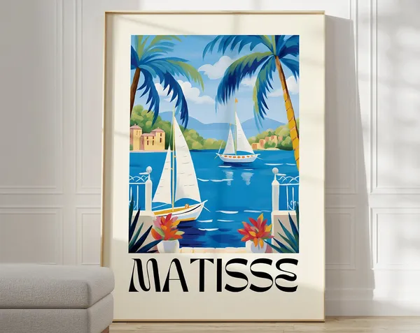 Henri Matisse Aesthetic Minimalist Art Print