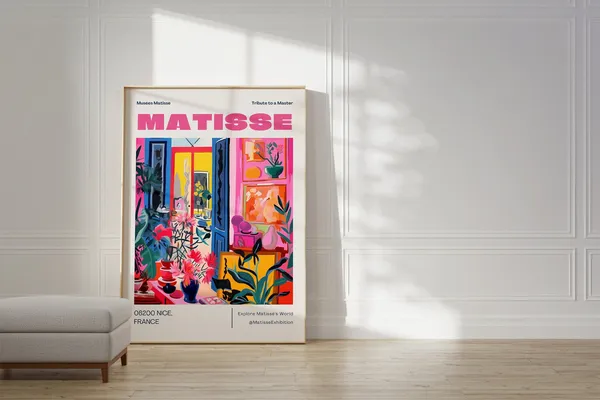 Henri Matisse Gallery Exhibition Poster