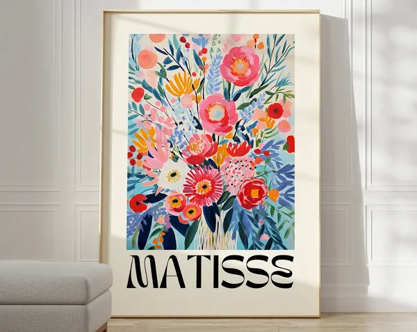 Henri Matisse Colorful Wall Art Poster