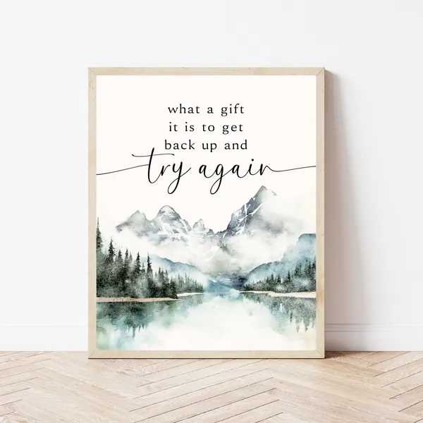 Addiction Recovery Sober Wall Art, Counselor Office Poster