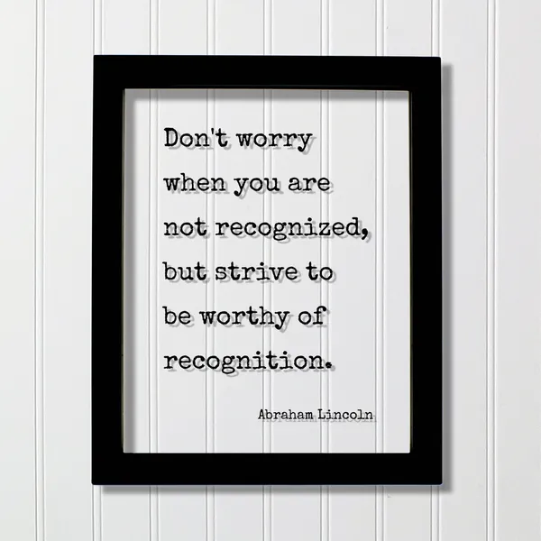 Abraham Lincoln Quote Art Print, Motivational Typography