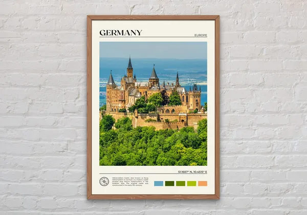 Germany Travel Photo Poster, Berlin Europe