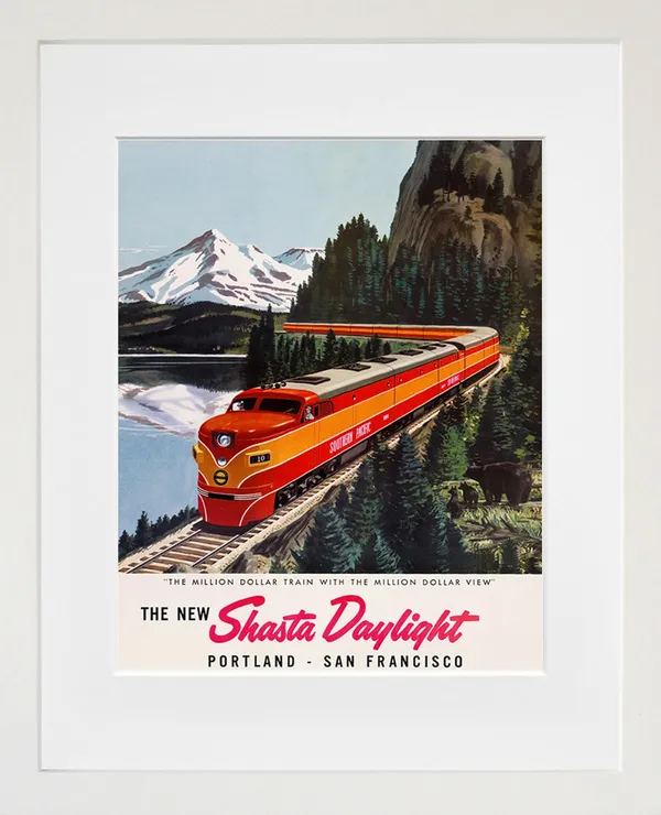 Portland Travel Poster, Vintage Home Decor Print