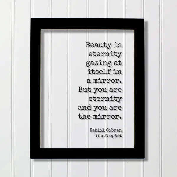 Kahlil Gibran The Prophet Quote Art Print