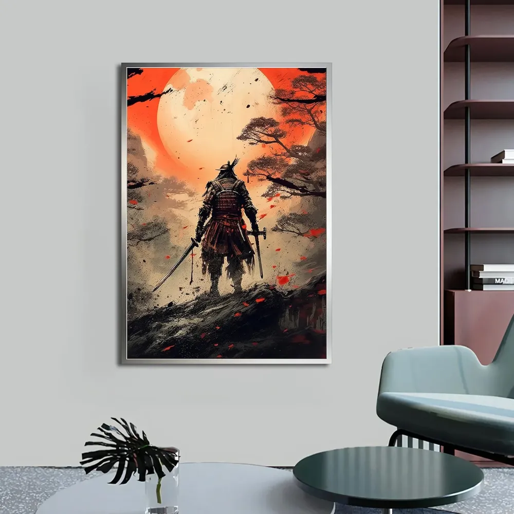 Samurai Painting, Japanese Art Print - Image 5