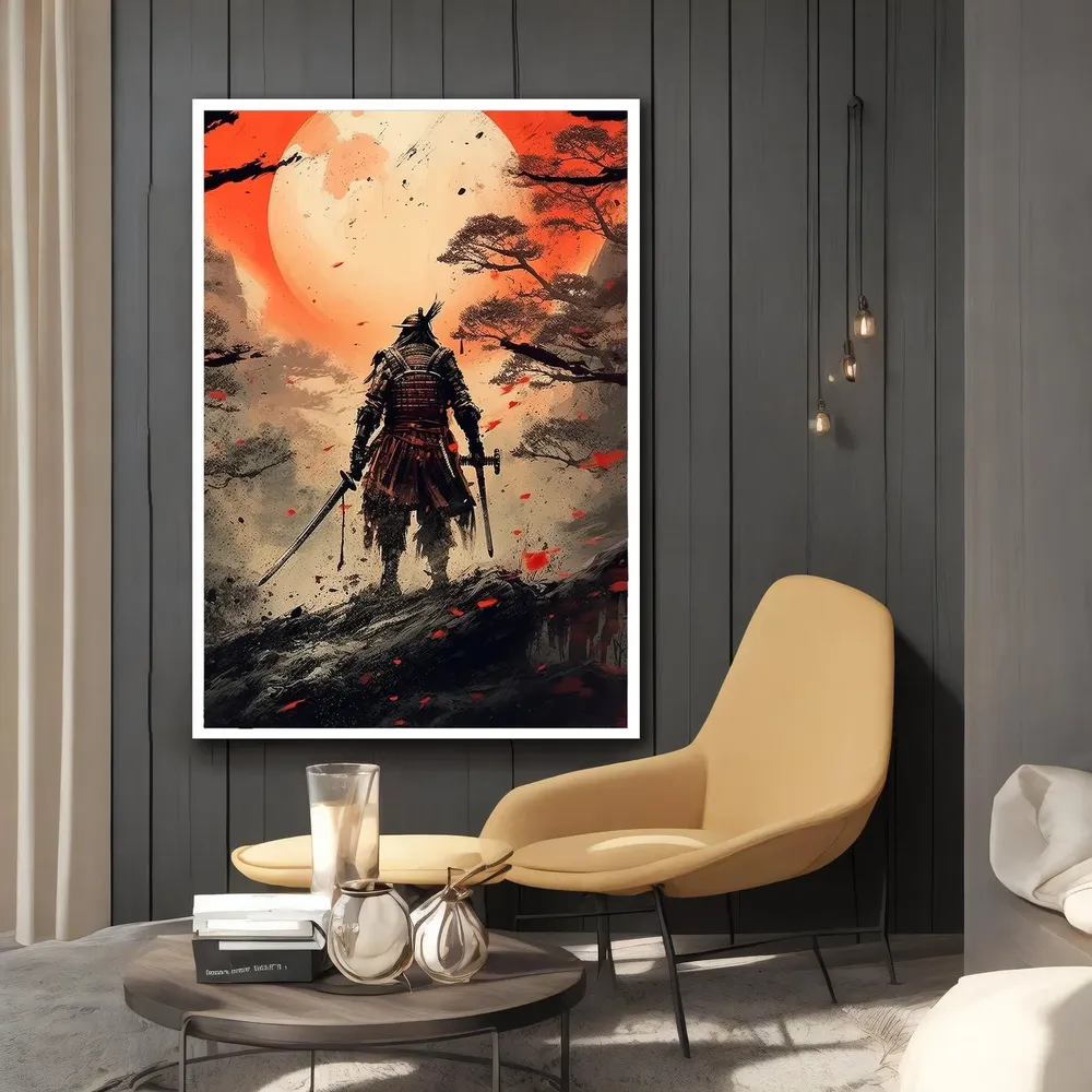 Samurai Painting, Japanese Art Print - Image 3
