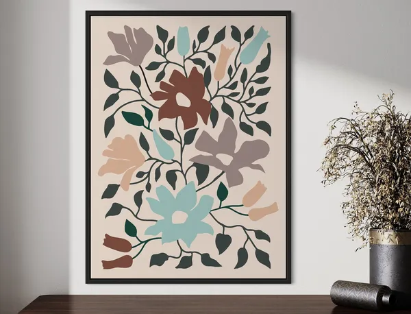 Botanical Retro - Modern Travel Poster