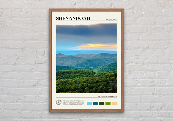 Shenandoah National Park Photo Wall Art Print