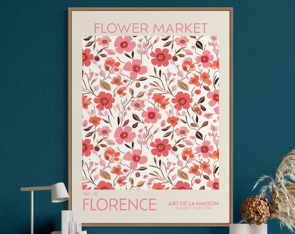 Flower Market - Matisse-Style Print