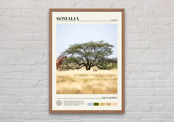 Somalia Photo Art Print, Africa Wall Decor