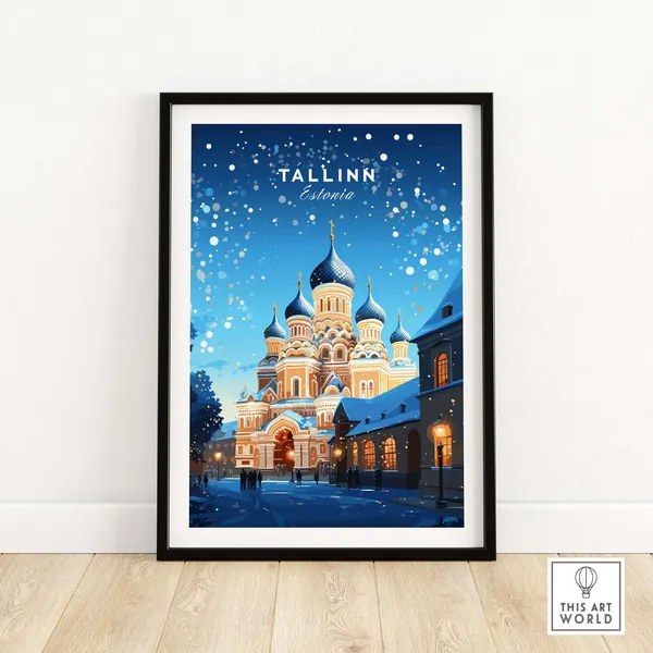 Tallinn Home Gift Art Print