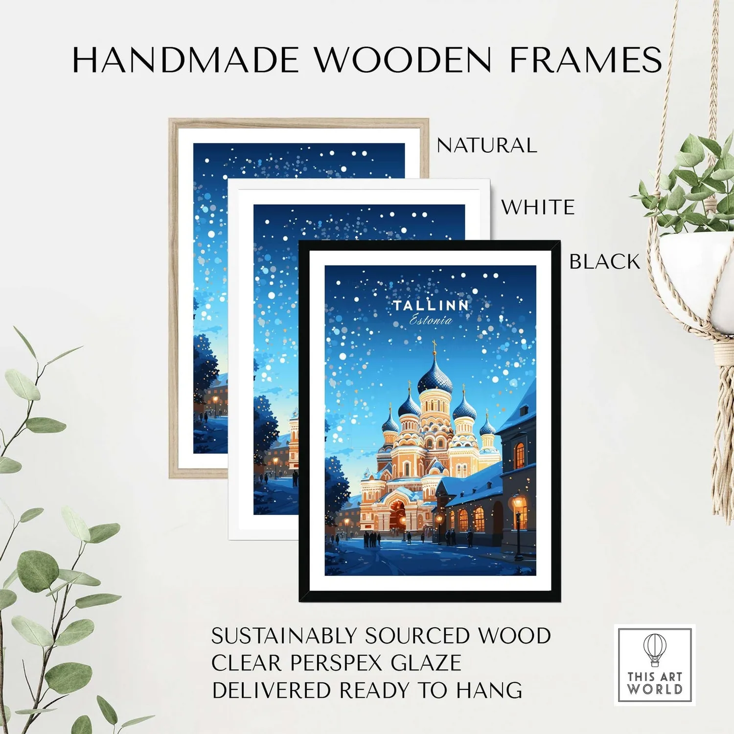 Tallinn Home Gift Art Print - Image 4