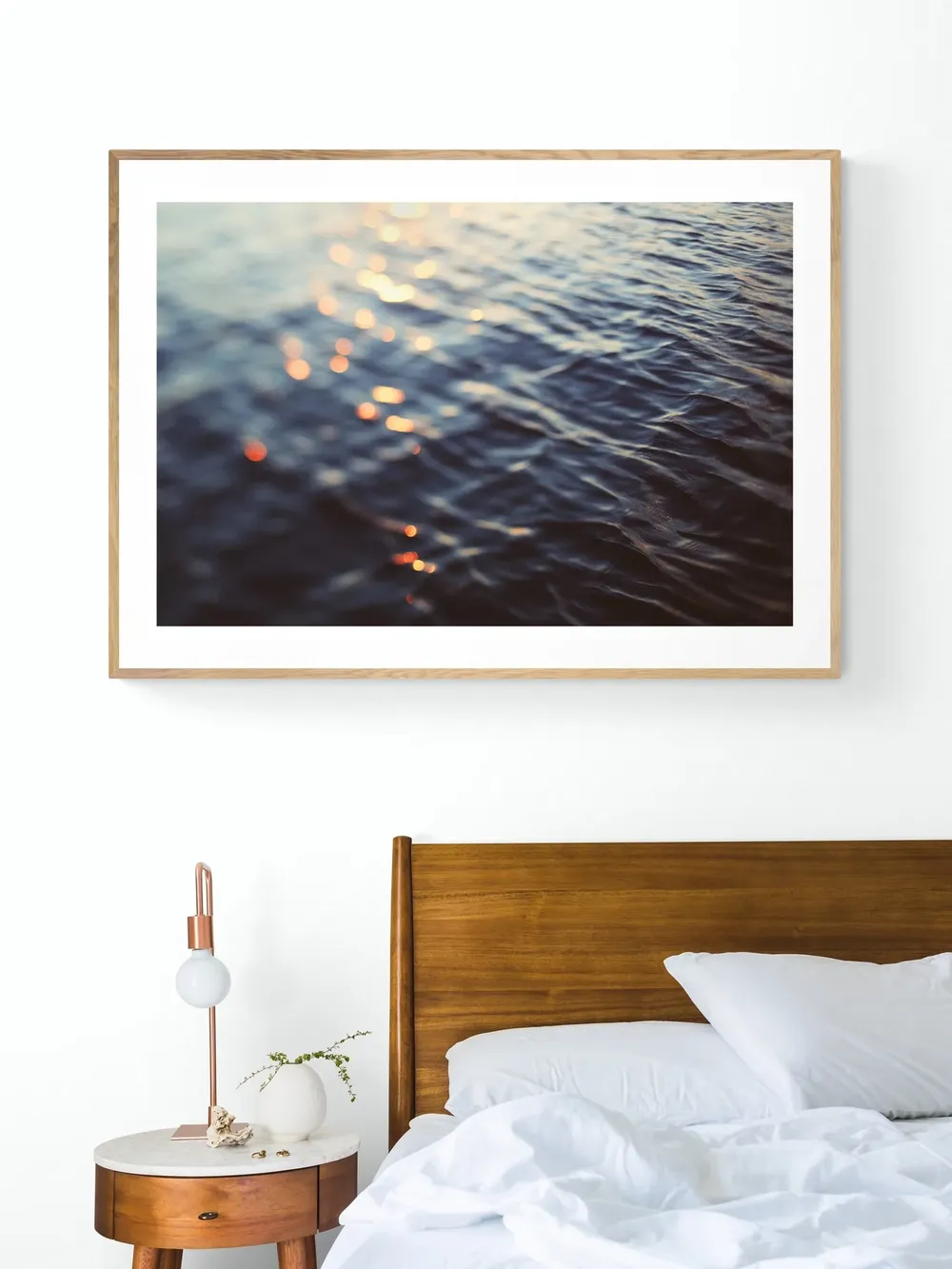 Lake Michigan Sunset Photograph, Travel Poster