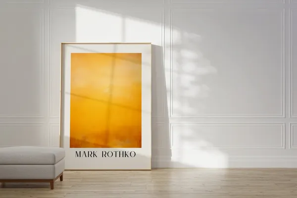 Mark Rothko Exhibition Museum Poster Print