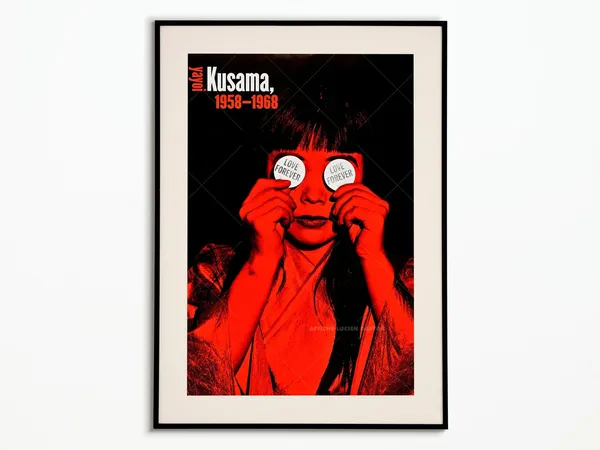 Yayoi Kusama Pumpkin Decoration Poster Art