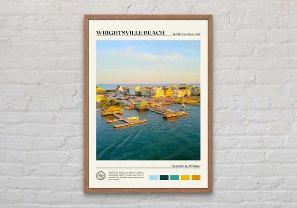Wrightsville Beach North Carolina Art Print