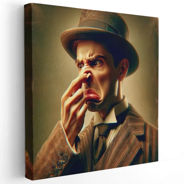 Toilet Humor Bathroom Art Print, Modern Decor