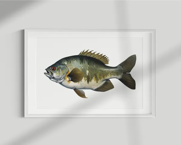 Vintage Piranha Fish Illustration Art Print