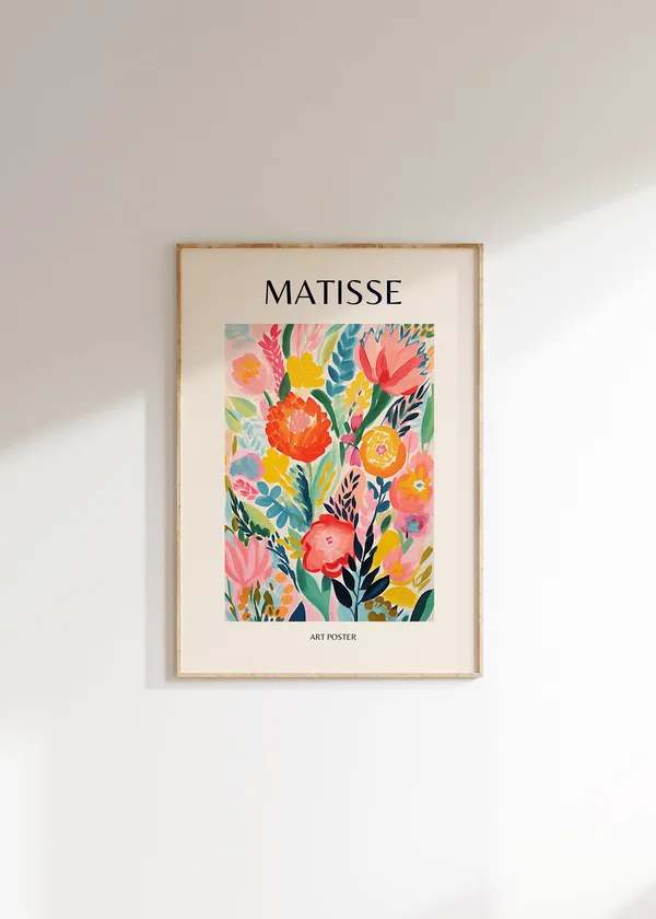 Henri Matisse Modern Gallery Exhibition Poster
