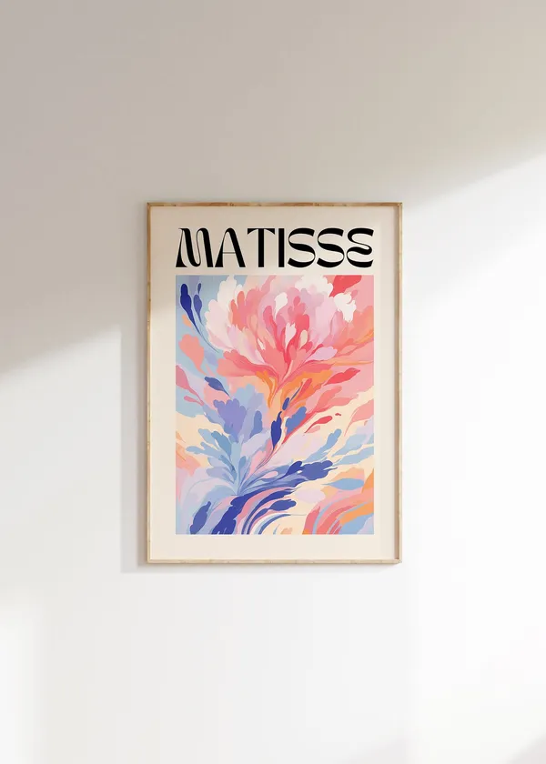 Henri Matisse Modern Gallery Art Poster