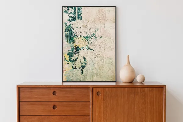 Theo Van Hoytema Art Nouveau Floral Art Print